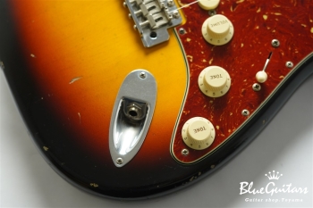 MBS 1963 Stratocaster Relic Masterbuilt by Todd Krause - GALAXY OF STRATS SUNBURST