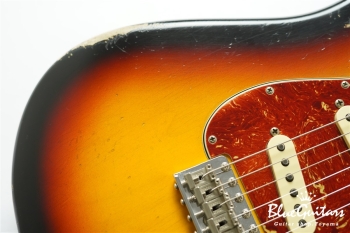 MBS 1963 Stratocaster Relic Masterbuilt by Todd Krause - GALAXY OF STRATS SUNBURST