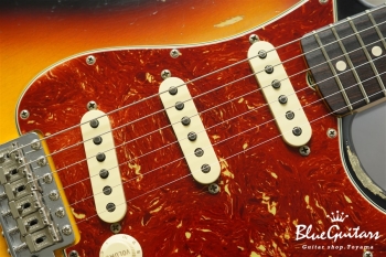 MBS 1963 Stratocaster Relic Masterbuilt by Todd Krause - GALAXY OF STRATS SUNBURST