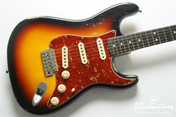 MBS 1963 Stratocaster Relic Masterbuilt by Todd Krause - GALAXY OF STRATS SUNBURST