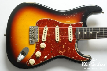 MBS 1963 Stratocaster Relic Masterbuilt by Todd Krause - GALAXY OF STRATS SUNBURST