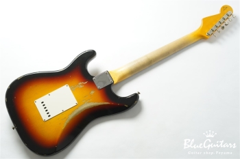 MBS 1963 Stratocaster Relic Masterbuilt by Todd Krause - GALAXY OF STRATS SUNBURST