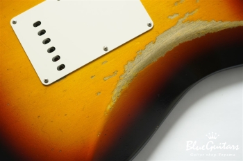 MBS 1963 Stratocaster Relic Masterbuilt by Todd Krause - GALAXY OF STRATS SUNBURST