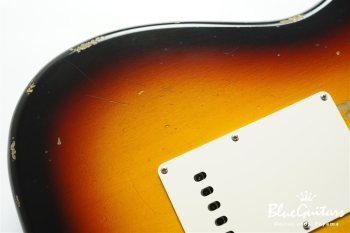 MBS 1963 Stratocaster Relic Masterbuilt by Todd Krause - GALAXY OF STRATS SUNBURST