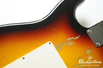 MBS 1963 Stratocaster Relic Masterbuilt by Todd Krause - GALAXY OF STRATS SUNBURST