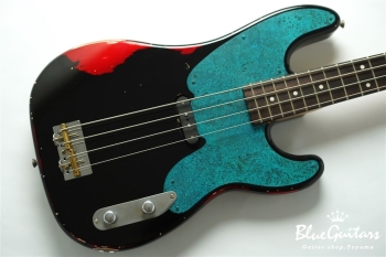 Model TB. #202 Multi Layer Heavy Aged - Black over CAR with Blue