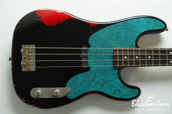 Model TB. #202 Multi Layer Heavy Aged - Black over CAR with Blue