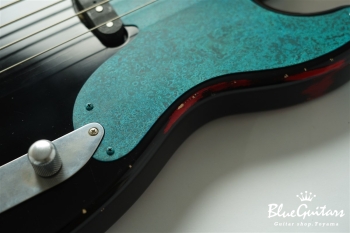 Model TB. #202 Multi Layer Heavy Aged - Black over CAR with Blue