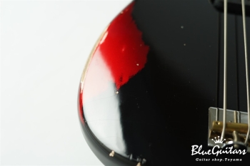 Model TB. #202 Multi Layer Heavy Aged - Black over CAR with Blue