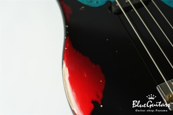 Model TB. #202 Multi Layer Heavy Aged - Black over CAR with Blue