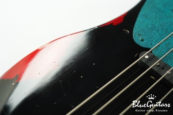 Model TB. #202 Multi Layer Heavy Aged - Black over CAR with Blue