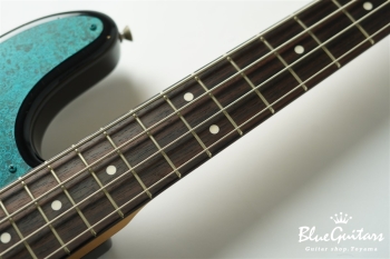 Model TB. #202 Multi Layer Heavy Aged - Black over CAR with Blue