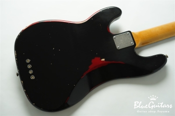 Model TB. #202 Multi Layer Heavy Aged - Black over CAR with Blue