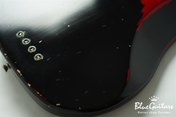 Model TB. #202 Multi Layer Heavy Aged - Black over CAR with Blue