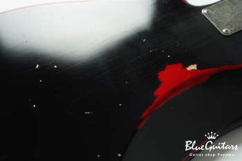 Model TB. #202 Multi Layer Heavy Aged - Black over CAR with Blue