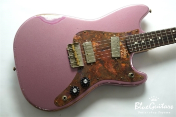 IRIS #204 Medium Aged - Burgundy Mist Metallic with Copper Red