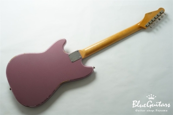 IRIS #204 Medium Aged - Burgundy Mist Metallic with Copper Red