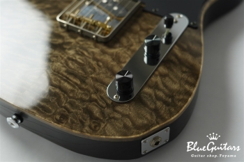 Delta 5A Quilt Top - Trans Black