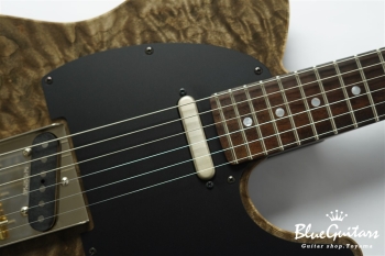 Delta 5A Quilt Top - Trans Black