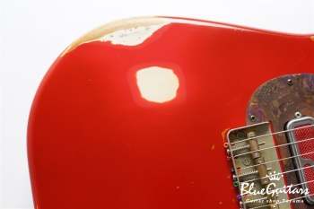 IRIS #172 Medium Aged - Fiesta Red with Copper Red