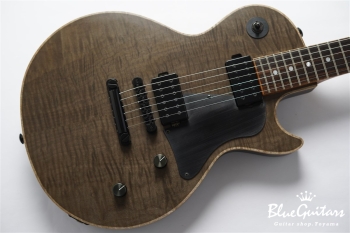 Omega Flame Maple Top - See Through Black