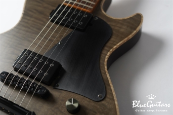 Omega Flame Maple Top - See Through Black