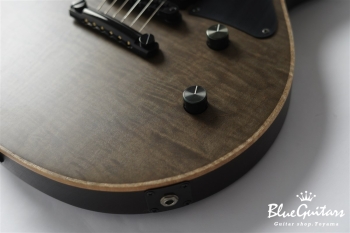 Omega Flame Maple Top - See Through Black