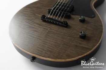 Omega Flame Maple Top - See Through Black