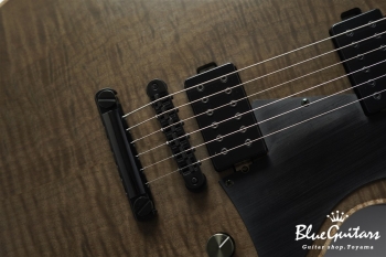 Omega Flame Maple Top - See Through Black