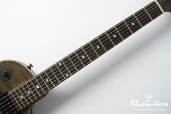 Omega Flame Maple Top - See Through Black