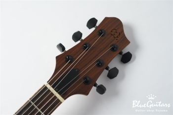 Omega Flame Maple Top - See Through Black