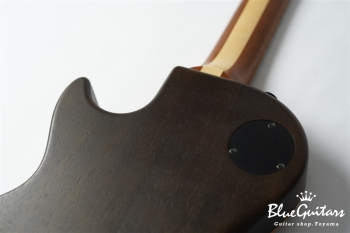 Omega Flame Maple Top - See Through Black