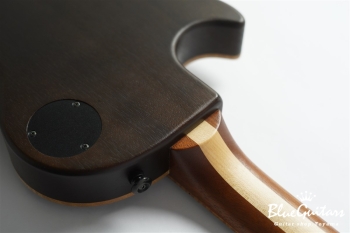 Omega Flame Maple Top - See Through Black