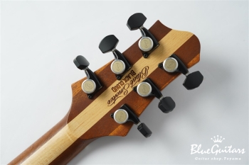 Omega Flame Maple Top - See Through Black