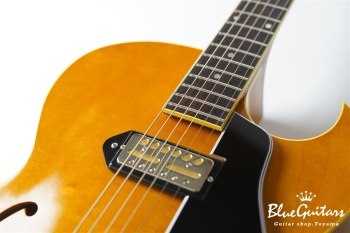 Muddy Deep Body - Amber Natural / Lollar GOLD FOIL DOGEAR PU Modified