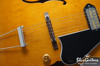 Muddy Deep Body - Amber Natural / Lollar GOLD FOIL DOGEAR PU Modified