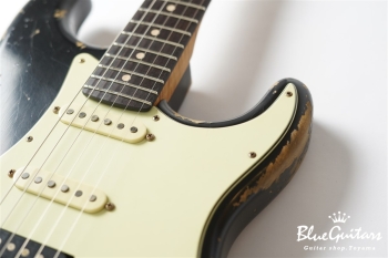 XSC-2 Black over 3 Tone Burst Heavy Aged / Alder / 5A Roasted Flame Maple #3905