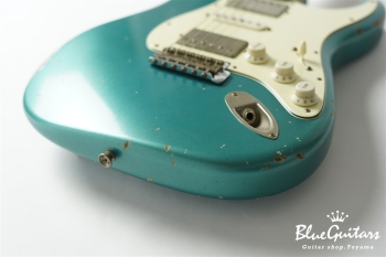 XSC-4 Pelham Blue Medium Aged / Alder / Roasted Flame Maple Reverse Head #3907