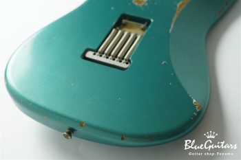 XSC-4 Pelham Blue Medium Aged / Alder / Roasted Flame Maple Reverse Head #3907