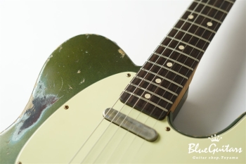 XTC-1 Vintage Charcoal Frost Metallic over 3 Tone Burst Heavy Aged / Alder / Roasted Flame Maple #3911