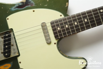 XTC-1 Vintage Charcoal Frost Metallic over 3 Tone Burst Heavy Aged / Alder / Roasted Flame Maple #3911