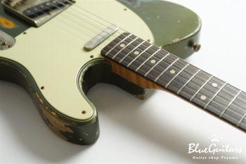 XTC-1 Vintage Charcoal Frost Metallic over 3 Tone Burst Heavy Aged / Alder / Roasted Flame Maple #3911