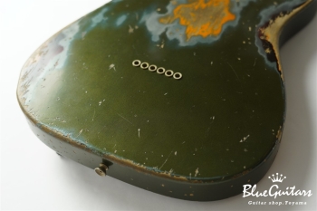 XTC-1 Vintage Charcoal Frost Metallic over 3 Tone Burst Heavy Aged / Alder / Roasted Flame Maple #3911