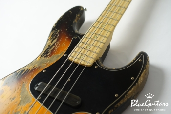 XJ-1T 4st 2 Tone Burst Super Heavy Aged / Ash / M #3264