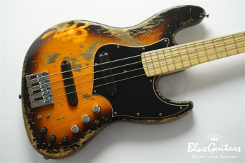 XJ-1T 4st 2 Tone Burst Super Heavy Aged / Ash / M #3264