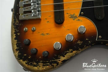 XJ-1T 4st 2 Tone Burst Super Heavy Aged / Ash / M #3264