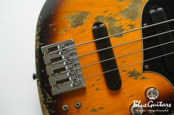 XJ-1T 4st 2 Tone Burst Super Heavy Aged / Ash / M #3264