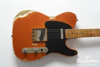 XTC-1 Vintage Copper Metallic Heavy Aged / Ash / Roasted Flame Maple #3908