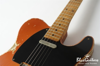 XTC-1 Vintage Copper Metallic Heavy Aged / Ash / Roasted Flame Maple #3908