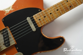 XTC-1 Vintage Copper Metallic Heavy Aged / Ash / Roasted Flame Maple #3908